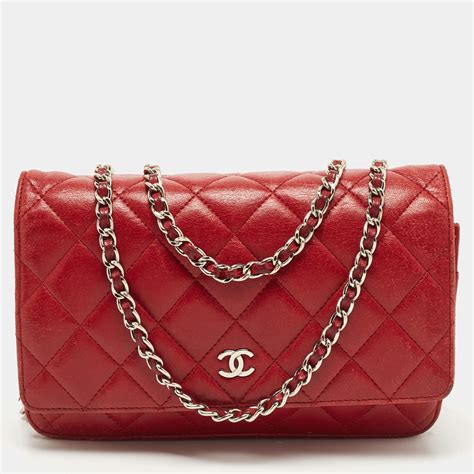 chanel wallet on chain price hk|Chanel quilted wallet on chain.